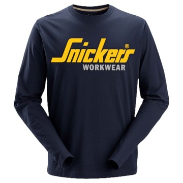 KOSZULKA Z DŁUGIM RĘKAWEM LONGSLEEVE SNICKERS EXCLUSIVE LINE GRANATOWA