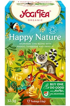HERBATA YOGI TEA HAPPY NATURE