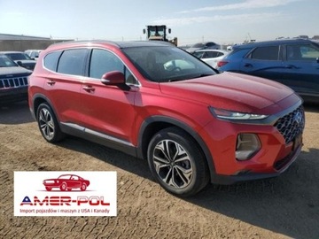 Hyundai Santa Fe IV 2020 Hyundai Santa Fe 2020 r., 2,0L LIMITED 4X4 2.0 Benzyna 235KM