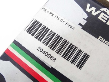 Поршень Asso Polini 63,8 177см Piaggio Vespa PX TS