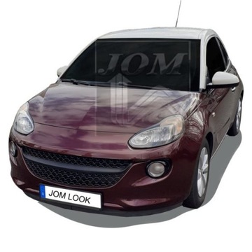 GRILL BEZ ZNACZKA OPEL ADAM 12-19 BLACK