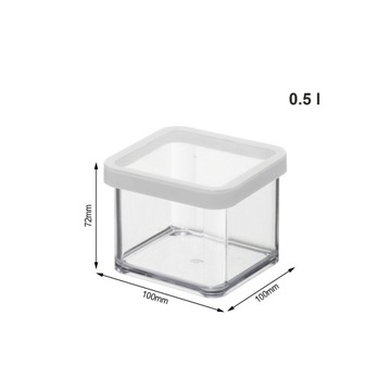Набор контейнеров LOFT 2х1,5л, 2х0,5л, 1х2,1л