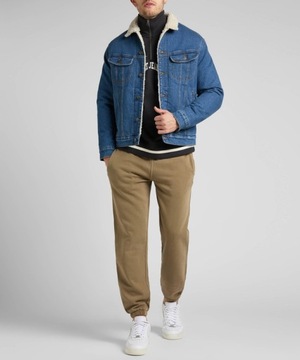 Męska kurtka jeansowa Lee SHERPA JACKET XL