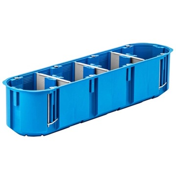 SIMET PUSZKA POCZWÓRNA P4x60D DO REGIPSU NIEBIESKA DO ŚCIAN PUSTYCH GŁĘBOKA