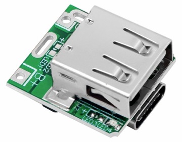 Powerbank USB-C 5 В 1 А BMS 4,2 В литий-ионный модуль 0208