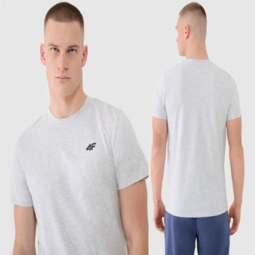 МУЖСКАЯ ФУТБОЛКА 4F ХЛОПКОВАЯ СПОРТИВНАЯ ФУТБОЛКА XXL TTSHM2256 SS25