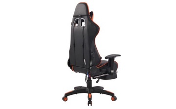 Тепловой массаж Turbo XFM Экокожа Черный/Оранжевый