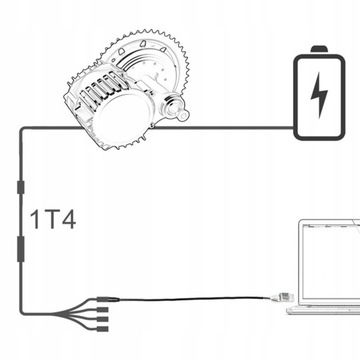 USB-кабель для программирования электровелосипеда