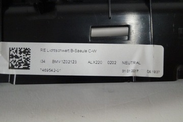 BMW 7 G12 PRAVÝ MEČ SVĚTELNÝ LAMPA LED 7469542