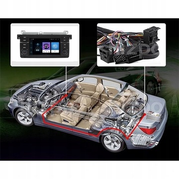 АВТОМОБИЛЬНЫЙ РАДИО 2 DIN ANDROID BMW E46 ANDROID 12