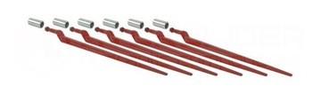 BELKA GÓRNA I DOLNA KROKODYLA 1020mm + TULEJE I ZĘBY 680mm 880mm HYDROLIDER