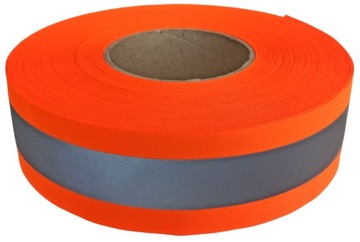 JASKRAWA TAŚMA ODBLASKOWA PAS DO PRZYSZYCIA 50MM