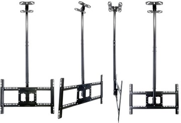 ПОТОЛОЧНАЯ ВЕШАЛКА ДЛЯ ТЕЛЕВИЗОРОВ, 32-70 ДЮЙМОВ, УНИВЕРСАЛЬНАЯ ПОВОРОТНАЯ