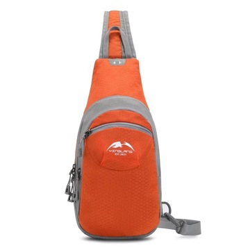 Спортивная нагрудная сумка для активного отдыха розового и красного цветов