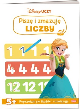 Disney uczy Kraina Lodu Piszę i zmazuję liczby KD