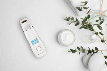 Кавитационный пилинг СОНОФОРЕЗ ИОНОФОРЕЗ ЭЛЕКТРОСТИМУЛЯЦИЯ 5 ФУНКЦИЙ 7W
