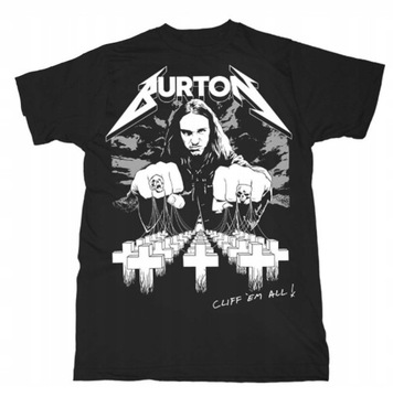 Cliff Burton Master of Puppets Metallica T-Shirt