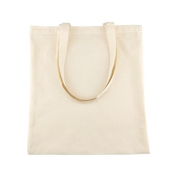 СУМКА ИЗ ХЛОПКА 380х420 С РУЧКАМИ БЕЗ НАПЕЧАТКИ 10шт.