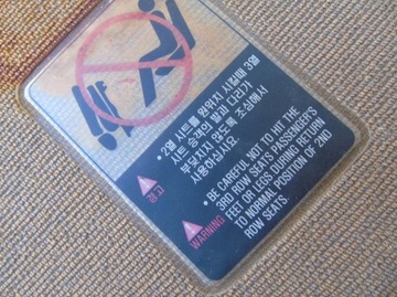 PRAVÝ SEDADLO ZADNÍ POHOVKA SSANG YONG REXTON