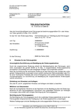 РЕЗЬБА ДЛЯ ВИТОЙ ПОДВЕСКИ BMW E46 FK AUTOMOTIVE