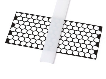 KLOSZ BASIC PVC DO PROFILU ABCDGHYZ 2M MROŻONY