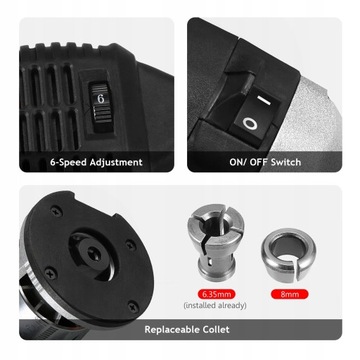 Ручной фрезер по дереву 220В 2000Вт