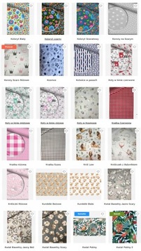 JASKIEK НАВОЛОЧКА 100% ХЛОПОК 360 УЗОРЫ 40х50 СМ