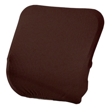 Chair Seat Slipcover Square Stretch Brown