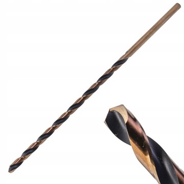 WIERTŁO DO METALU HSS-G DŁUGIE 6 mm x 260 mm