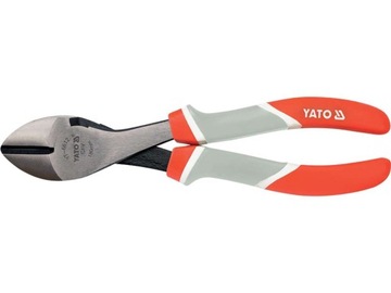 Szczypce tnące boczne, typ ciężki 180 mm YT-6612
