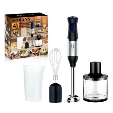 Immersion Hand Stick Blender Mixer with