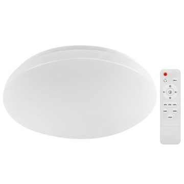LAMPA SUFITOWA PLAFON DO ŁAZIENKI IP44 LED 72W CCT PILOT REGULACJA BARWY