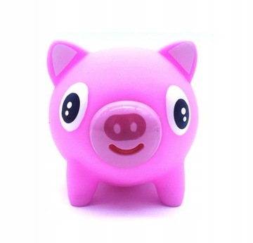 zwierzak do ściskania wystawia język - Pig