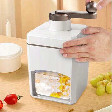 Ice Crusher Machine Manual Rotary Snow Cone