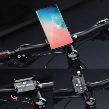 Алюминиевый держатель для телефона на велосипед, регулируемая основа Wolf Base 6-10 см X-81