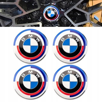EMBLEMAT ZNACZEK BMW LOGO NA FELG 56MM