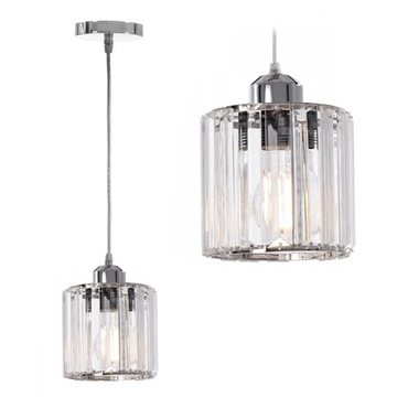 Lampa wisząca Toolight Glamour Chromowana