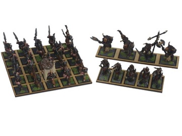 Magnetyczny tray 20mm to 25mm bases, 4x1