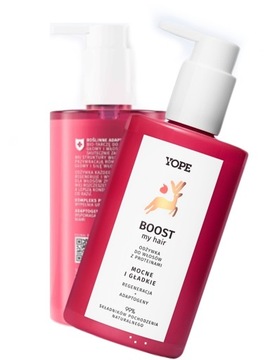YOPE ODŻYWKA BOOST NATURALNA REGENERUJĄCA
