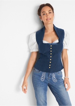 KAMIZELKA W LUDOWYM STYLU BONPRIX 38