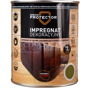Mocny impregnat do drewna 3w1 Marengo 0,7L DEKSPOL