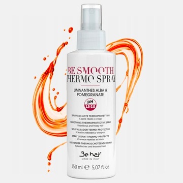 BE SMOOTH РАЗГЛАЖИВАЮЩИЙ ТЕРМОЗАЩИТНЫЙ СПРЕЙ 150 МЛ + БЕСПЛАТНАЯ БИОЭЛИКСИРНАЯ СЫВОРОТКА