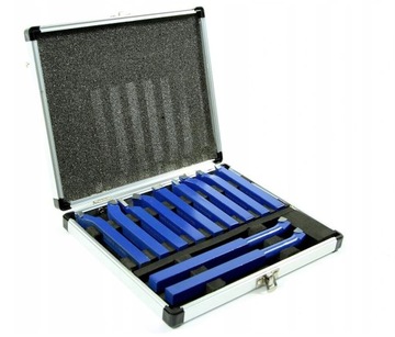 НАБОР ТОЧНЫХ НОЖЕЙ 11 ЭЛЕМЕНТОВ. НОЖ 10х10 мм + КОРОБКА