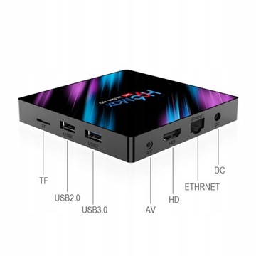 ТВ ПРИСТАВКА H96 MAX 4/32 ГБ ANDROID 10 SMART