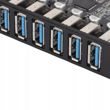 КОНТРОЛЛЕР 7X USB 3.2 PCI-EXPRESS PCI-E КАРТА