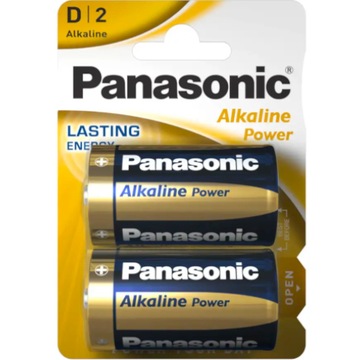 Baterie Panasonic Alkaline Power D LR20 2 szt.