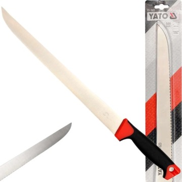 НОЖ YATO ДЛЯ РЕЗКИ ИЗОЛЯЦИОННЫХ МАТЕРИАЛОВ МИНЕРАЛЬНАЯ ВАТА ПЕНОСТАТ YT-7623