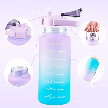 СПОРТИВНАЯ БУТЫЛКА ДЛЯ ВОДЫ ОБЪЕМОМ 2 Л С ВЕСАМИ, МОТИВАЦИЯ БУТЫЛКА ДЛЯ ВОДЫ В ПОДАРОК