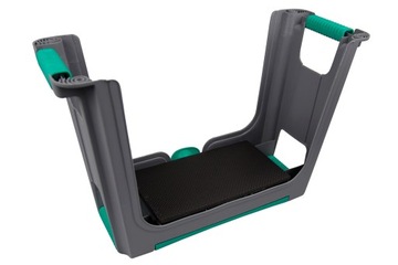 Садовый табурет на коленях с местом для хранения и стулом