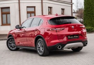 Alfa Romeo Stelvio SUV 2.2 Diesel 180KM 2017 Alfa Romeo Stelvio 2.2JTD 180KM Ledy Navi Camera Skora Full Serwis ASO No, zdjęcie 8